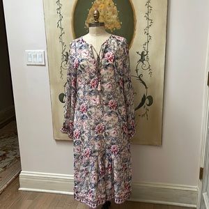 Anthropologie Raga Large Floral Dress